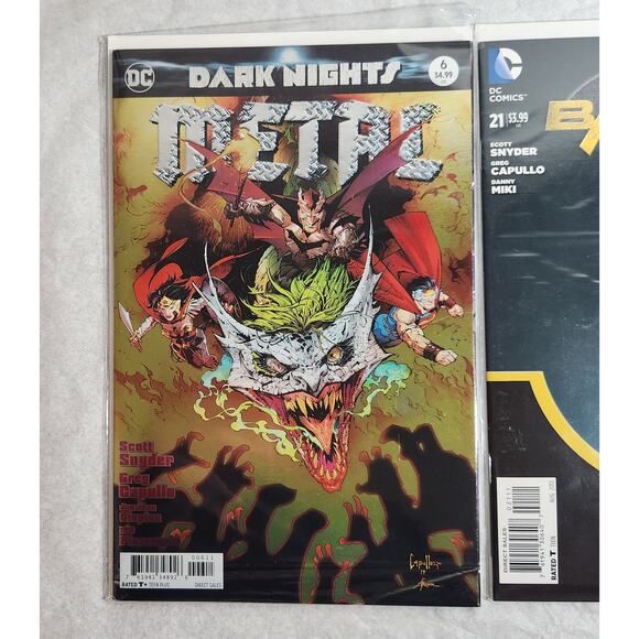 DC Batman Detective, Dark Nights, New 52 Comic Book Lot Of 4 VG/NM - Picture 4 of 5